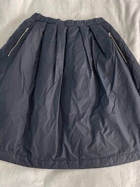 NWT Acne Studios A Line Skirt Navy Blue 36 4 Insulated Soft Retro RARE $475 NEW